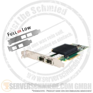 HP StoreFabric SN1600E 2x 32Gb FC PCIe x8 Fibre Channel Controller HBA Q0L12A - Afbeelding 1 van 6