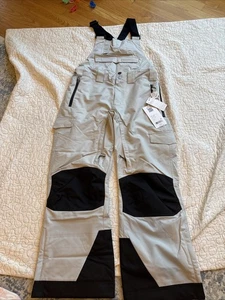 Obermeyer Boy's Large Carver Bib Snow Bib Pants - Moonstone Style 45031 - Picture 1 of 7