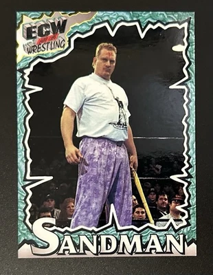 RARE Sandman ECW Japanese Trading Card - Pro Wrestling WWF WWE WCW FMW - Image 1 of 2