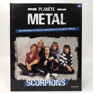 Planet Metal Scorpions Book No.15 French 63 Pages Rock Metal Band History - Picture 1 of 2