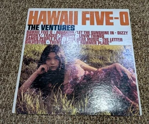 The Ventures Hawaii Five-O LP Album Liberty Surf Rock LST-8061 Vintage 1960s VG - Picture 1 of 4
