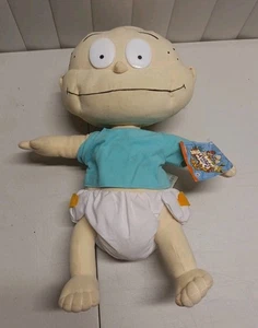 Vintage 2000 Nanco Rugrats Tommy Pickles 10 Zoll Plüschtier Stofftier mit Etikett - Bild 1 von 2