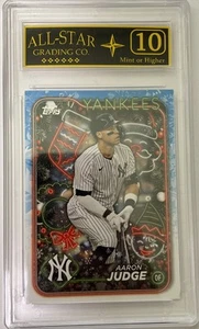 2024 Topps Holiday Aaron Judge #H99 Yankees MVP ASG 10 MINT #4 - Picture 1 of 2