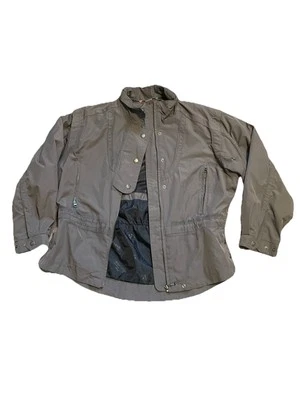 Chaqueta de golf Sunice para mujer pequeña verde cremallera completa vintage oliva usada Xs Foto 1 de 4