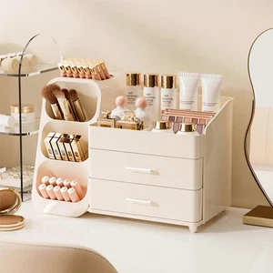 Makeup Organizer with Drawers for Vanity,Spacious Cosmetic Display Case,Perfe... - Picture 1 of 7