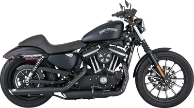 Silenciadores sin cordones Vance & Hines negros Twin Slash 2014-2022 Harley Sportster 46361 Foto 1 de 4