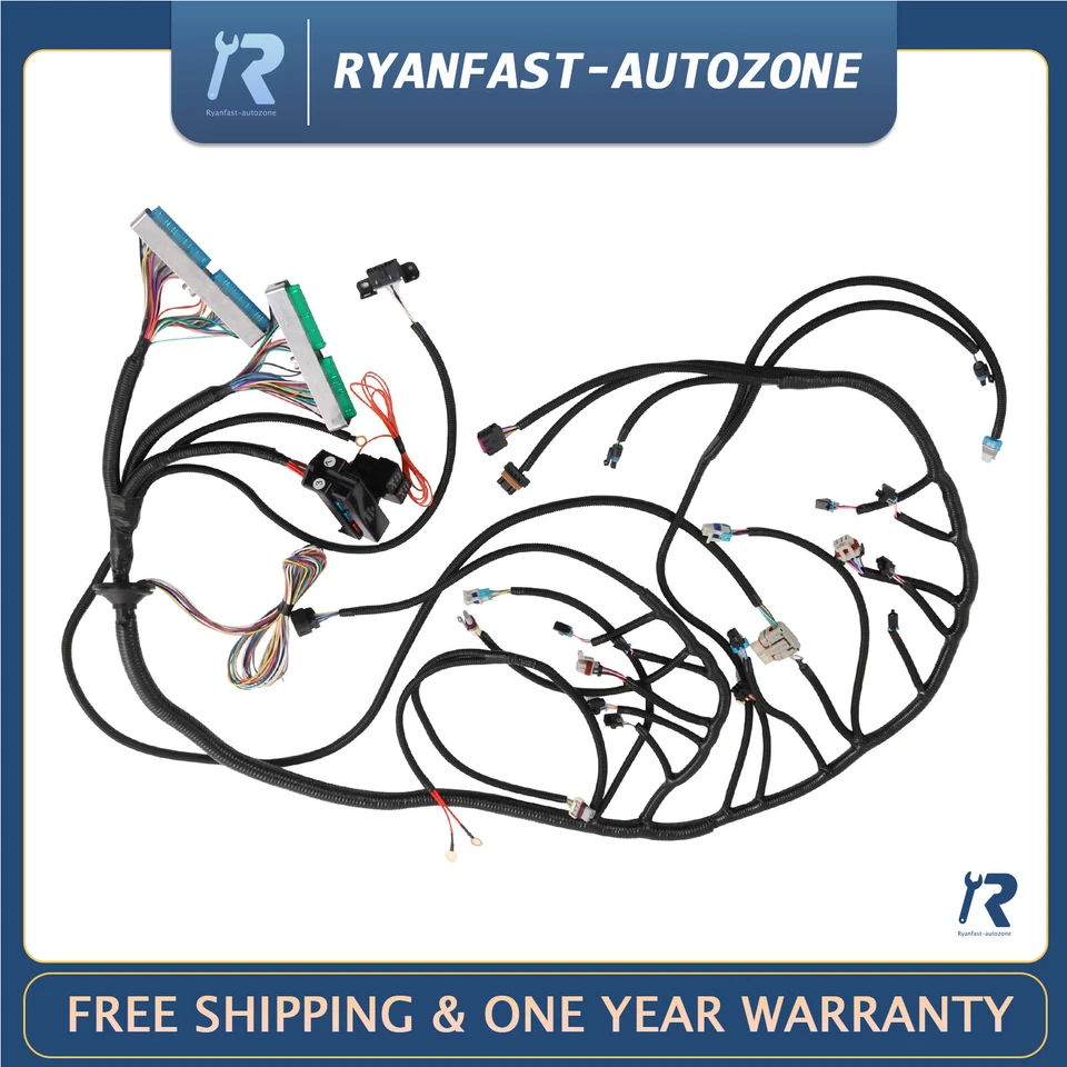 Suporte de chicote de fios sozinho T56 DBW compatível com 03-07 Ls Vortec drive por fio com T56 - Imagem 1 de 4