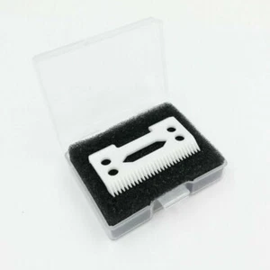 2Pcs Clipper Ceramic Cutter Blade Magic Clip 2 Holes For Wahl Shear Clipper - Picture 1 of 2