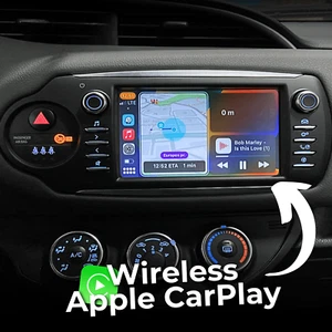 Toyota Yaris 2014-2018 Apple Carplay & Android Auto MMI OEM Screen Retrofit Kit - Picture 1 of 12