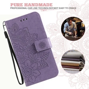 Embossing PU Leather Wallet Case Phone Cover for Nokia C20 X20 G50 G10 G20 C10 - Picture 1 of 17