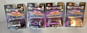 4 RACING CHAMPIONS LOW RIDERS 64' CHEVY IMPALA  60' IMPALA  1949 MERCURY LOT JJ - Picture 1 of 7