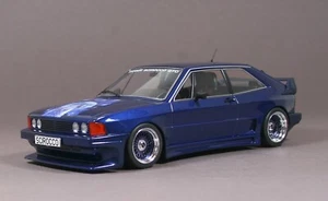Llantas de aluminio VW Scirocco 1 Rieger GTO azul BBS RS 15 pulgadas conversión 1/18 - Imagen 1 de 3