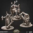 3D Printed Cast n Play 688 Goblin Warchief Kragger Kragger's Giants Set 28mm