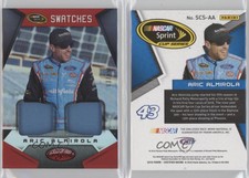 2016 Certified Sprint Cup Swatches Mirror Red /75 Aric Almirola #SCS-AA