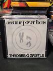 Throbbing Gristle - Assume Power Focus CD - Genesis P-Orridge - *BROKEN CASE 