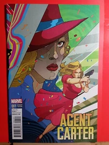 2015 Marvel Comics Agent Carter SHIELD 50th Issue 1 Christian Ward Cover Variant - Picture 1 of 1