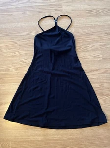 VERSACE 1990s Medusa Black Mini Dress - Picture 1 of 7