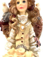 Boyds Bears Resin Figurine Folkstone Collection 28202 "Athena the Wedding Angel"