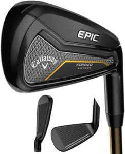NEW! Callaway EPIC FORGED STAR BLACK - Women's Golf Iron Set - 6 - PW, SW - RH - Picture 1 of 8