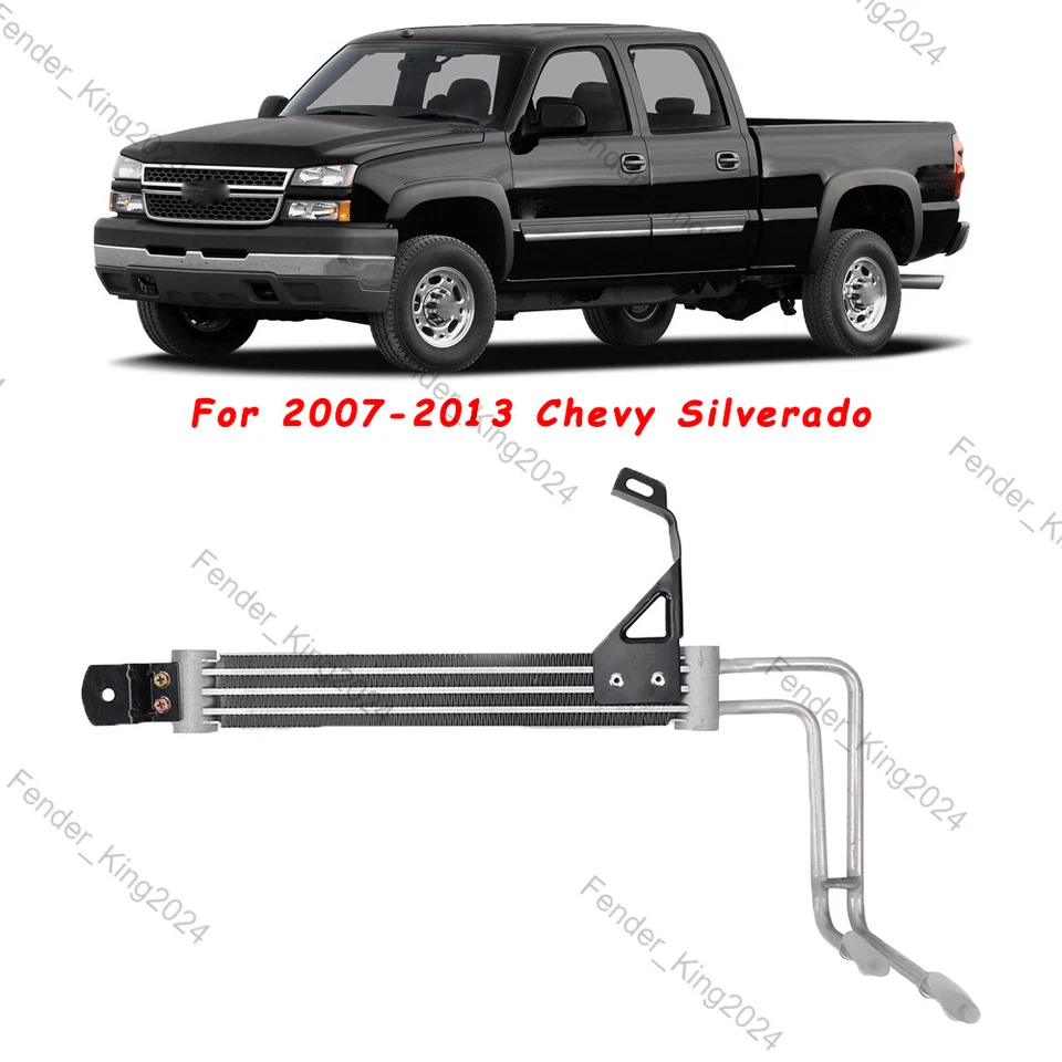 Power Steering Oil Cooler For 2007 2008 09-2013 Chevy Silverado Gmc Sierra 1500 Foto 1 de 4