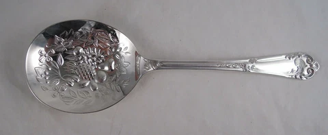 CARRS LA REGENCE STERLING SILVER BERRY SPOON FRUIT-IN-BOWL ENGLISH Cover