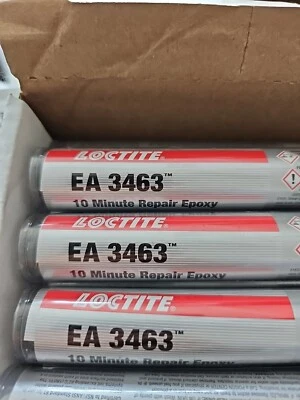 Three Loctite EA 3463 10 Minute Repair Epoxy, Part 209681 - Image 1 of 2