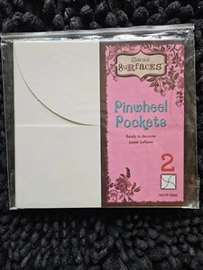 HOT OFF THE PRESS...SARA'S SURFACES PINWHEEL POCKETS - Picture 1 of 1