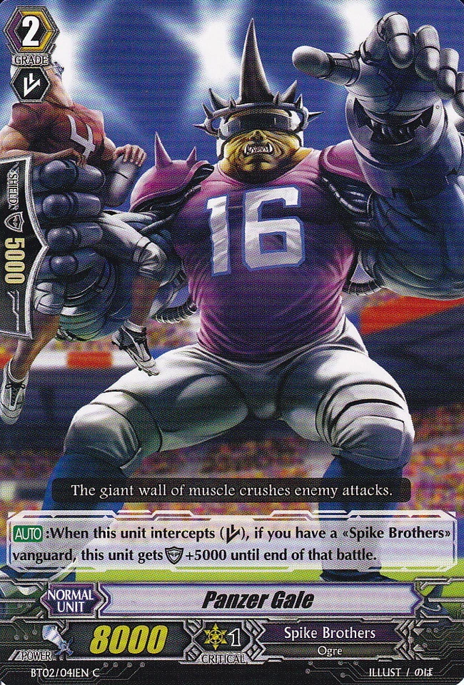 4 x Panzer Gale - BT02/041EN - C Near Mint / Mint, English - Image 1 of 1