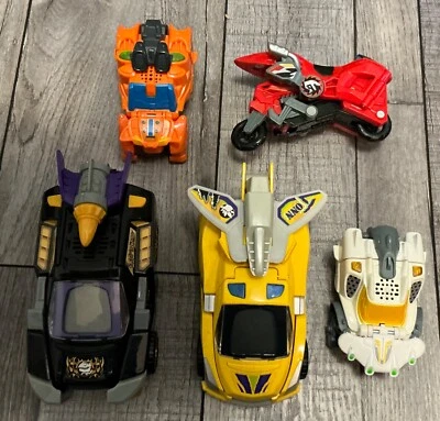 Vtech Switch and Go Dinos T-Rex Drift Car Yellow (Lot of 5) - Image 1 of 2