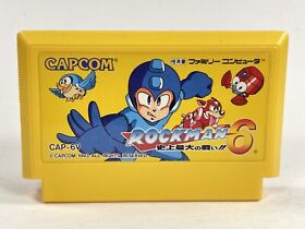Rockman 6 Cartridge * * Nintendo Famicom Japan Nes Mega Man Capcom