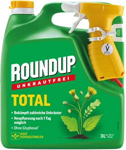 Roundup Total 3l Unkrautfrei Celaflor Unkrautvernichter Unkrautex gegen Unkraut - Bild 1 von 2