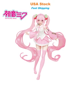 Statua action figure anime Hatsune Miku versione Sakura collezione giocattolo regalo 7'' - Foto 1 di 10