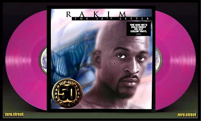 RAKIM The 18th Letter 2LP on PURPLE VINYL New SEALED Grape Color Record Eric B Foto 1 de 3