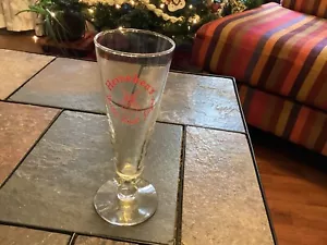 Raro vetro stelo mulino a vento rosso Heineken's World's Finest Lager anni 50 - Foto 1 di 6