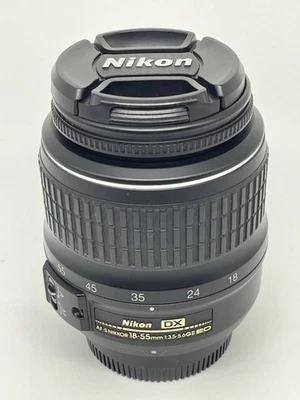 Lente Nikon AF-S DX NIKKOR 18-55mm F/3.5-5.6G ED II - Excelente Estado - Imagem 1 de 4