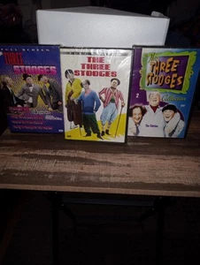 Three Stooges DVDs Three Of Them (sealed) - Picture 1 of 1
