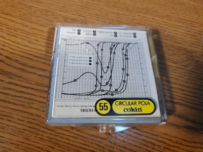 New Vtg Cokin Circular Poland Lens Filter  52mm Adapter Ring Factory Sealed - Image 1 of 3
