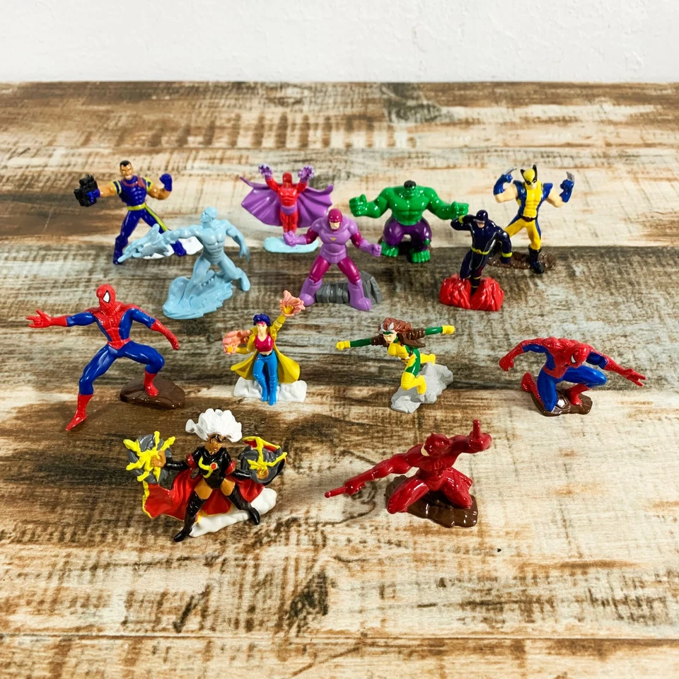 Lote de 13 figuras Marvel X-Men Zizzle Zizzlinger 2" - ¡Todas diferentes! Foto 1 de 4