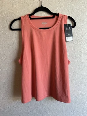 Camiseta sin mangas para mujer XL PRINCE Coral nueva con etiquetas - UPF 30+ NUEVA CON ETIQUETAS 🔥 Tenis Foto 1 de 4