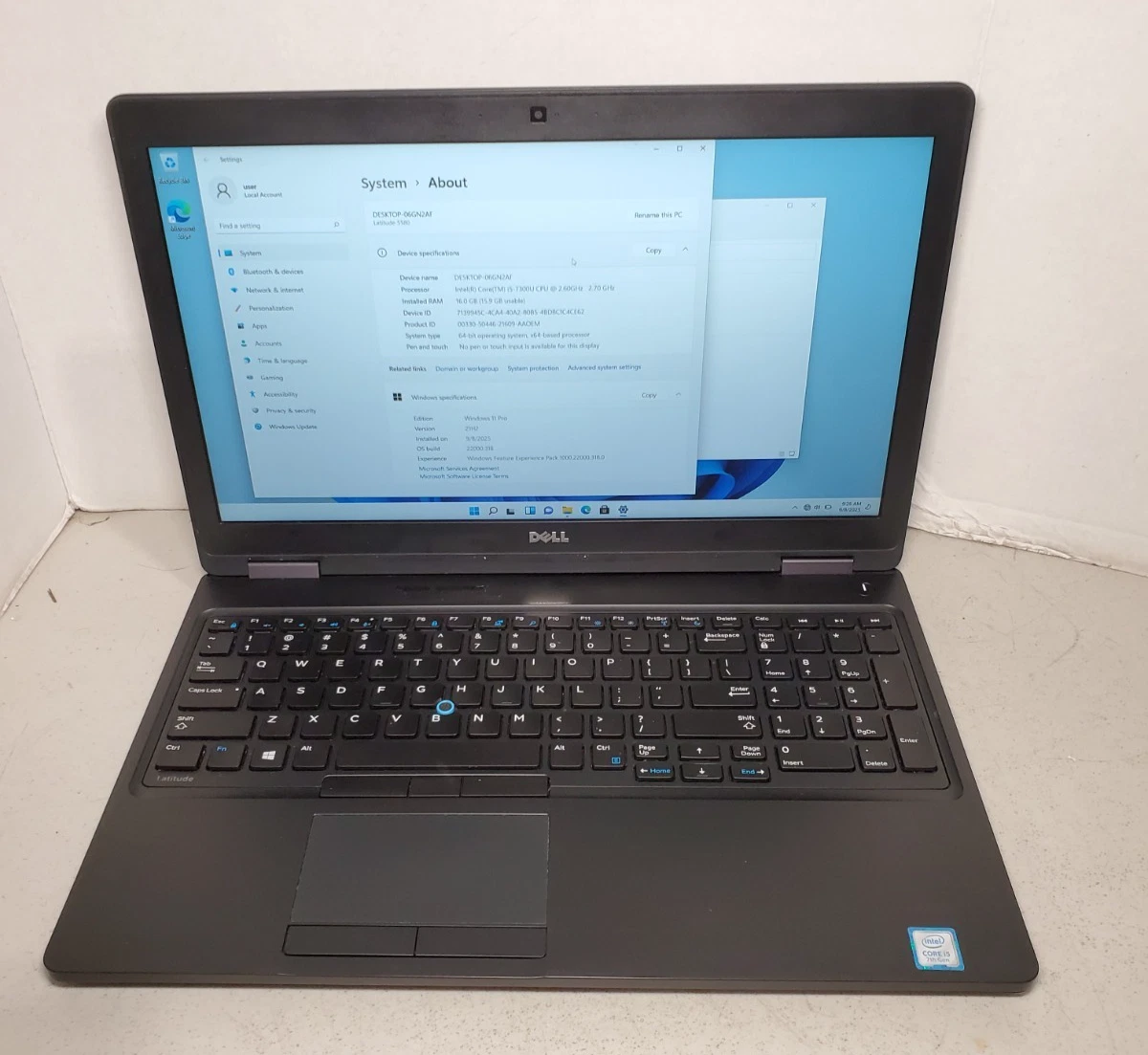 0910-79☆DELL Core i5-7200U SSD256GB メモリ4 0910-79☆DELL Core i5