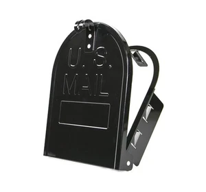 11" (Width) x 14" (Height) RetroFit Snap-in Mailbox Door Replacement - Black - Picture 1 of 6