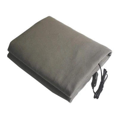 Calentador de Invierno Franela Suave Viaje Exterior 12V Calefacción Eléctrica Manta Coche F2N5 Foto 1 de 4