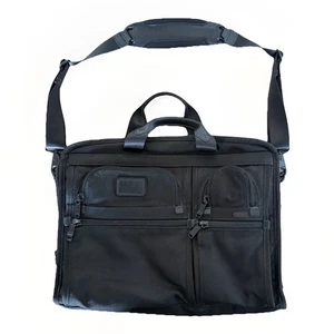 Tumi Alpha 2 Compact Large Screen Briefcase Laptop Bag Nylon Black 26114D2 $550 - Picture 1 of 20