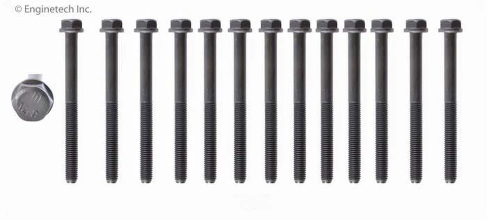 Juego de pernos de culata para 98-17 Dodge Ram 2500 3500 3500 HB206 Foto 1 de 4