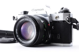 Canon AE-1 Program Silver / Lens New FD 50mm f/1.4 Excellent+5 SLR Y2773 - Picture 1 of 21