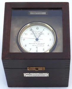 WEMPE CHRONOMETER CPLATH HAMBURG 10057 MARINE SHIP BOAT NAVIGATION CLOCK QUARTZ - Picture 1 of 11