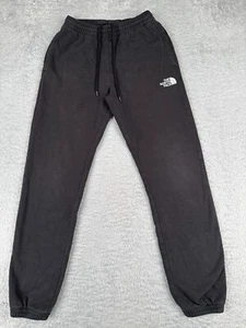 The North Face Pants Mens Extra Small Black Sweatpants Sweats Cotton Jersey - Picture 1 of 15