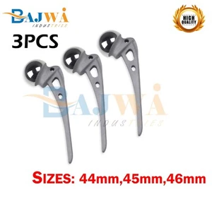 AMP Hip Prosthesis Orthopedic instruments 44mm,45mm & 46mm 3 pcs - Picture 1 of 6