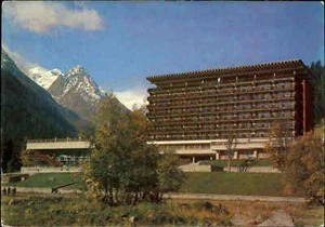 DOMBAI Kaukasus Sowjetunion 1983 AK mit eingedruckter Briefmarke Ganzsachen-PK - Picture 1 of 1