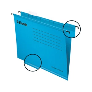 Esselte Classic A4 Blue Suspension File (Pack of 25) 90311 NEW FREE DELIVERY - Picture 1 of 3